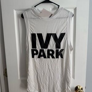 IVY PARK White Muscle Tee